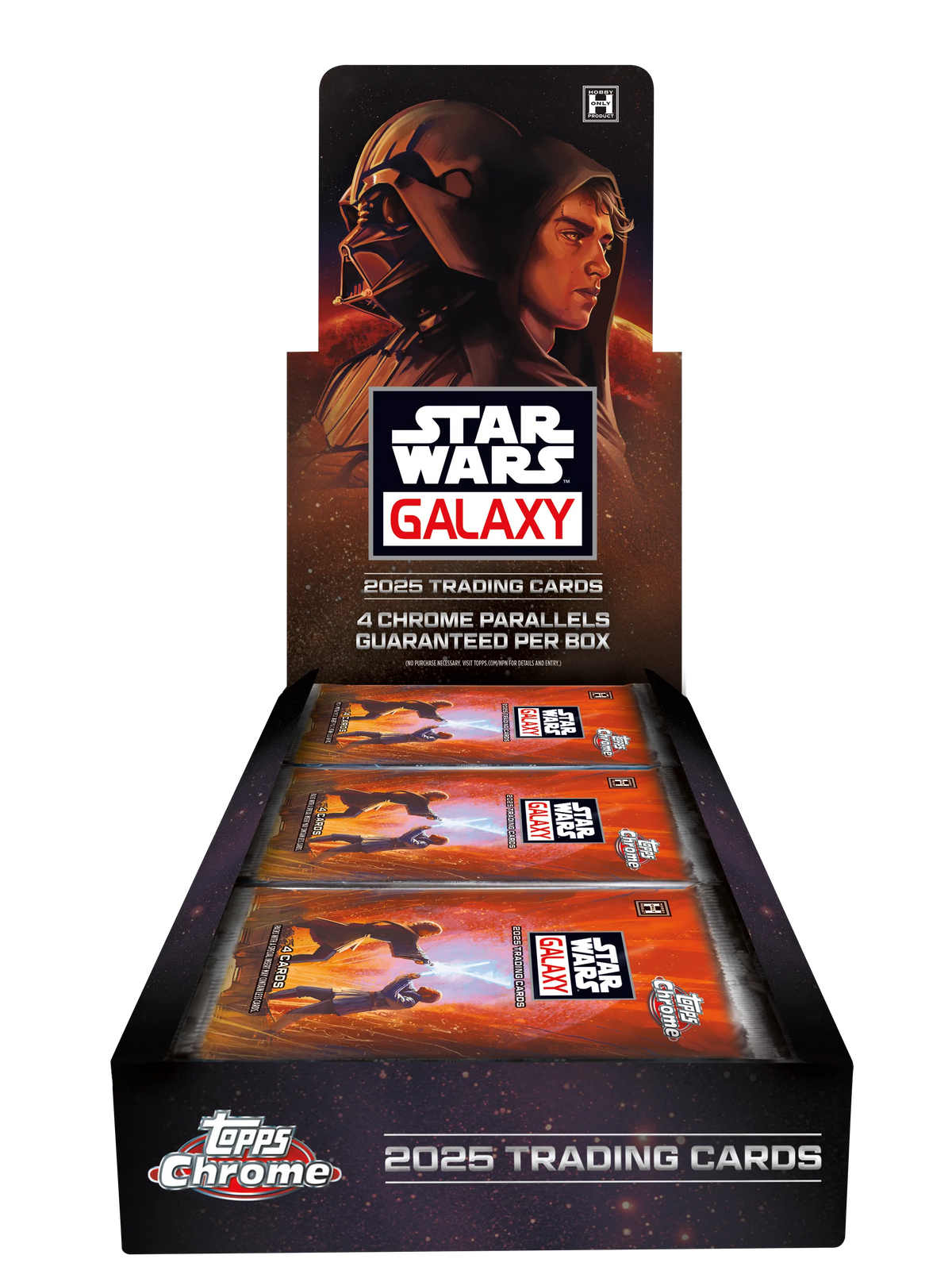 2025 Topps Star Wars Chrome® Galaxy - Hobby Box