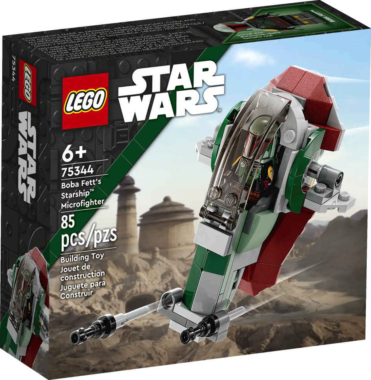 LEGO Boba Fetts Starship 75344 Microfighter