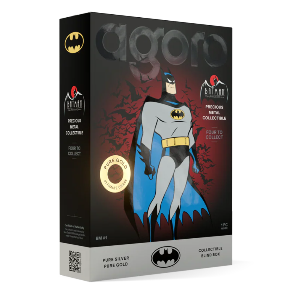Agoro Batman: The Animated Series Silver Blind Box (0.5oz)