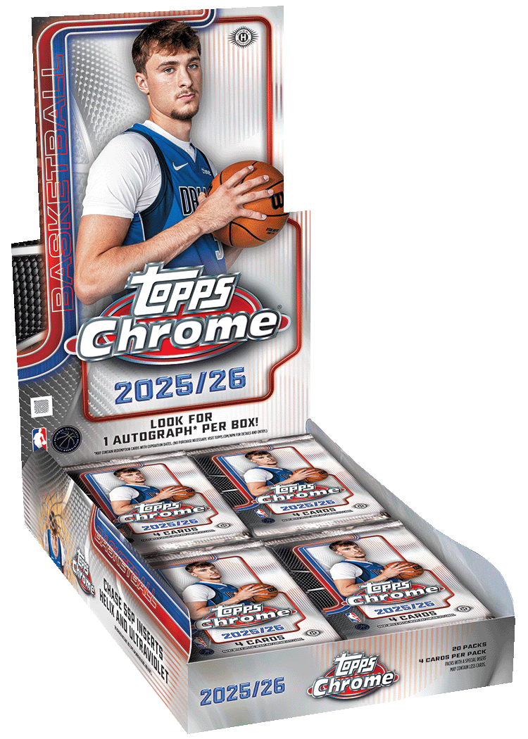 2025-26 Topps Chrome® Basketball - Hobby Box