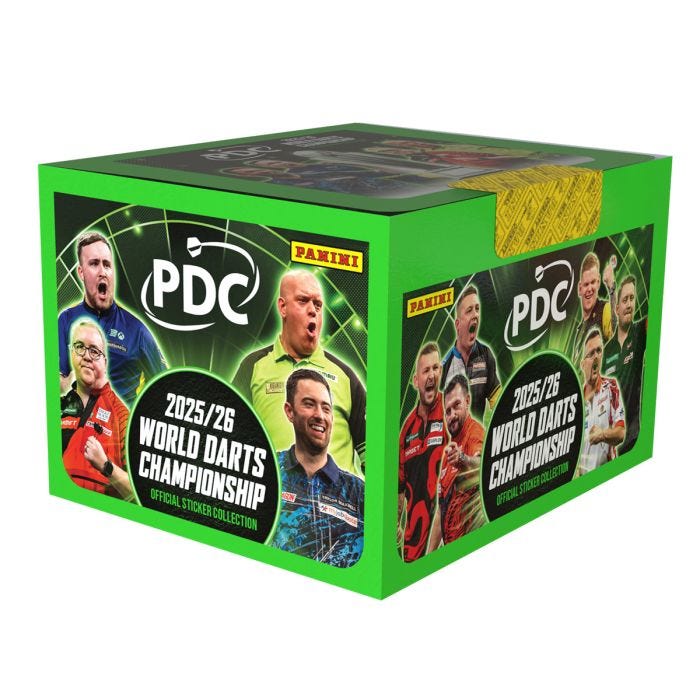 Panini PDC World Darts Championship 2025/26 Sticker - Box