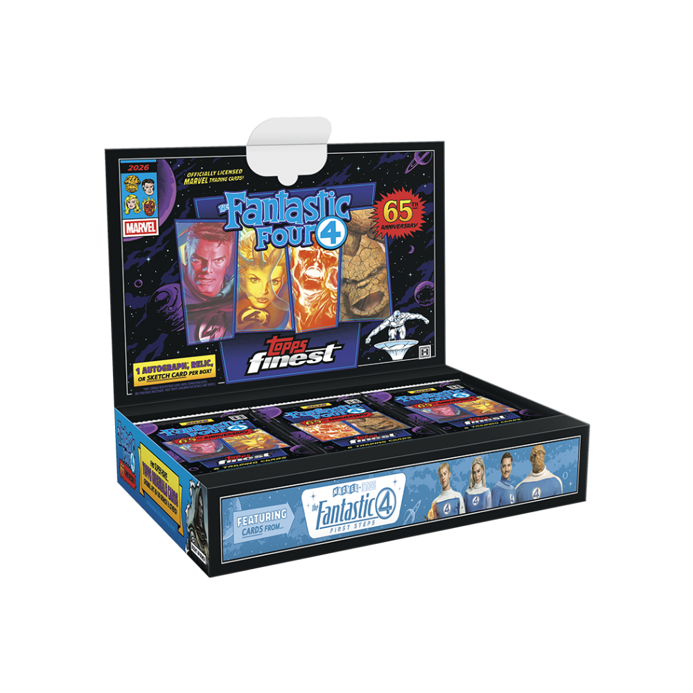 2026 Topps Finest Marvel Fantastic Four Hobby Box