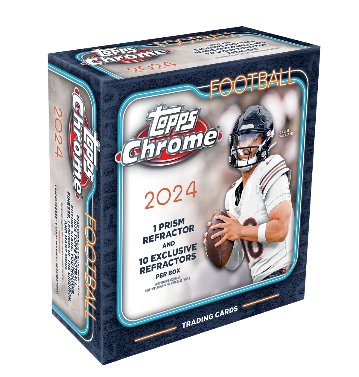 Topps Football Chrome 2024 Mega Box
