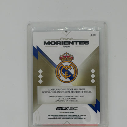 Fernando Morientes Real Madrid La Liga Los Blancos Auto