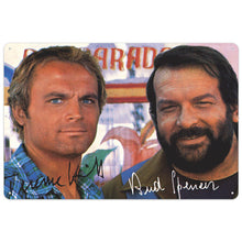 Original Bud Spencer Terence Hill Blechschild