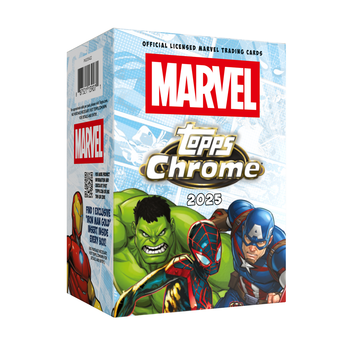 2025 Topps Marvel Comics Chrome® - Value Box