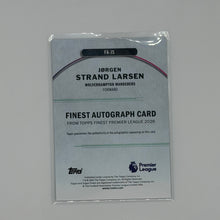 Jorgan Strand Larsen Finest EPL Wolverhampton Wanderers Auto /125