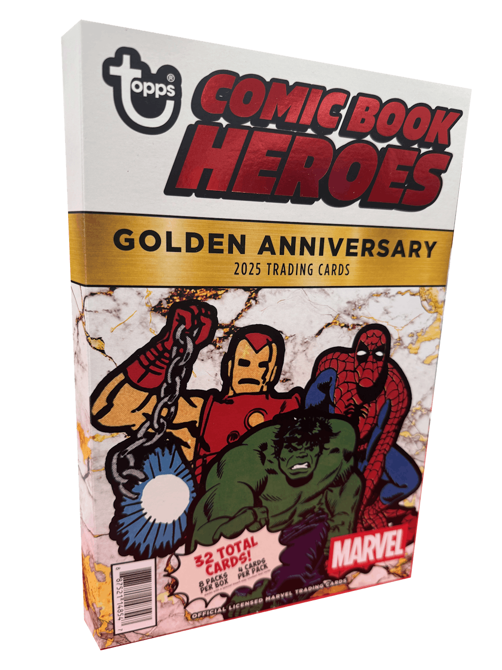 2025 Marvel Comic Book Heroes 1975 Golden Anniversary - Hobby Box
