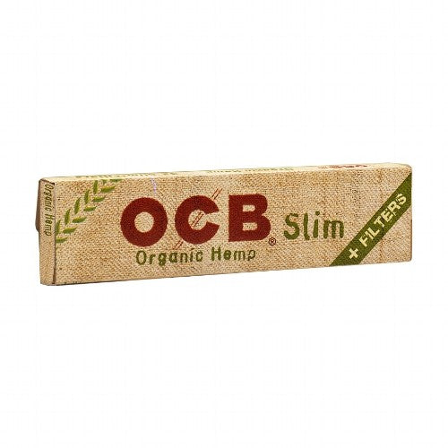 OCB Organic Hemp 32 Slim + Tips