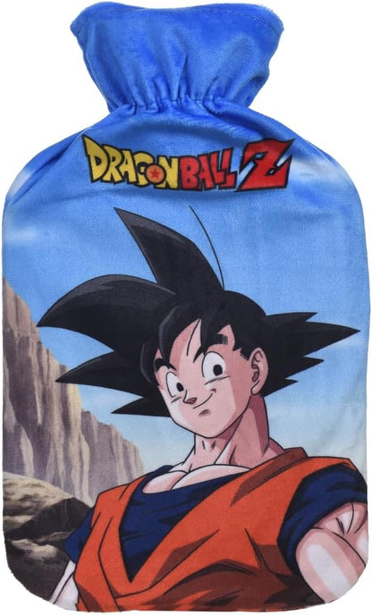 Take Care - Dragon Ball Z, Wärmflasche, mit Bezug, Wärmflasche für Therapie, Warmwasser, Gummi, kalt, Winter, Kinder, Erwachsene