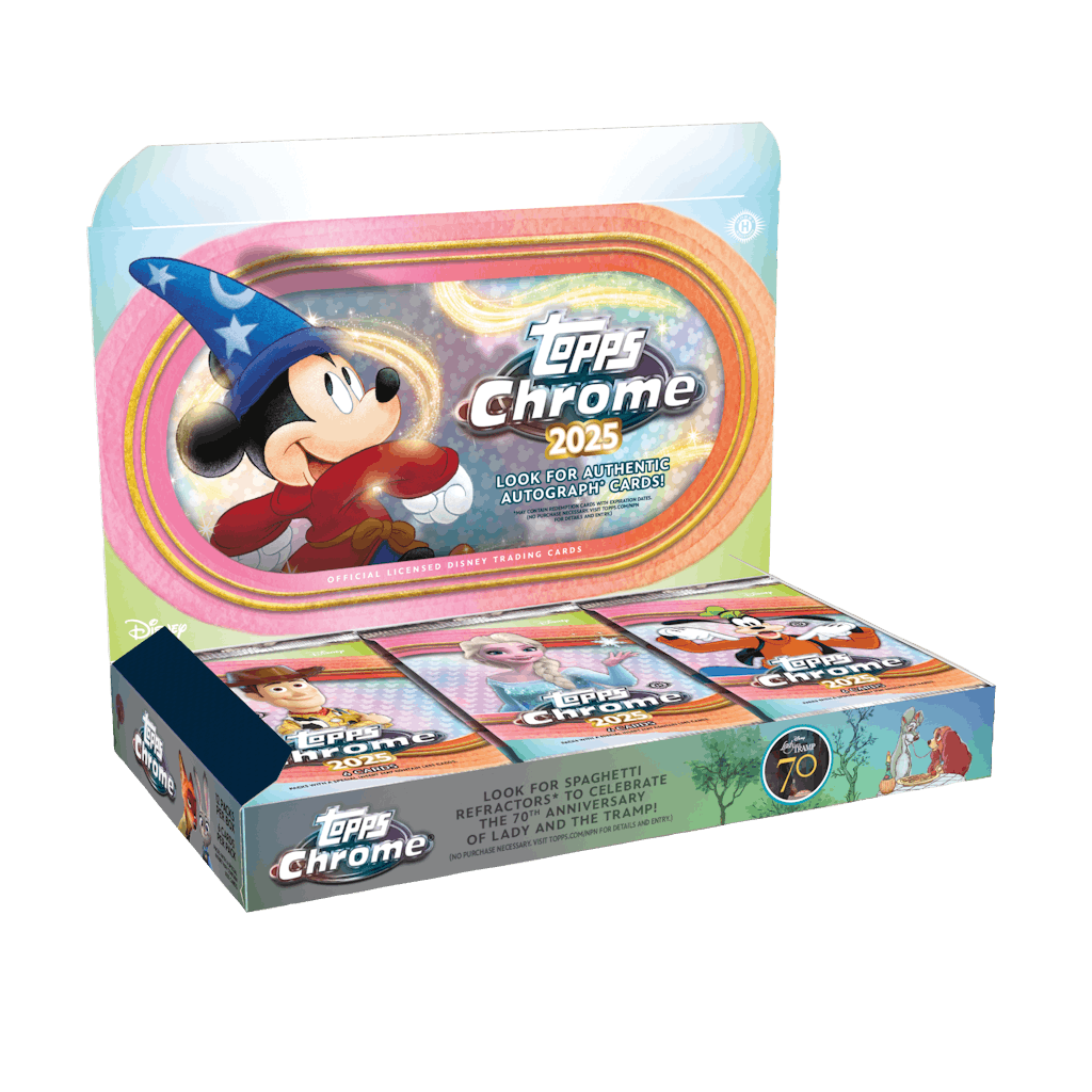 2025 Topps Chrome® Disney - Hobby Box