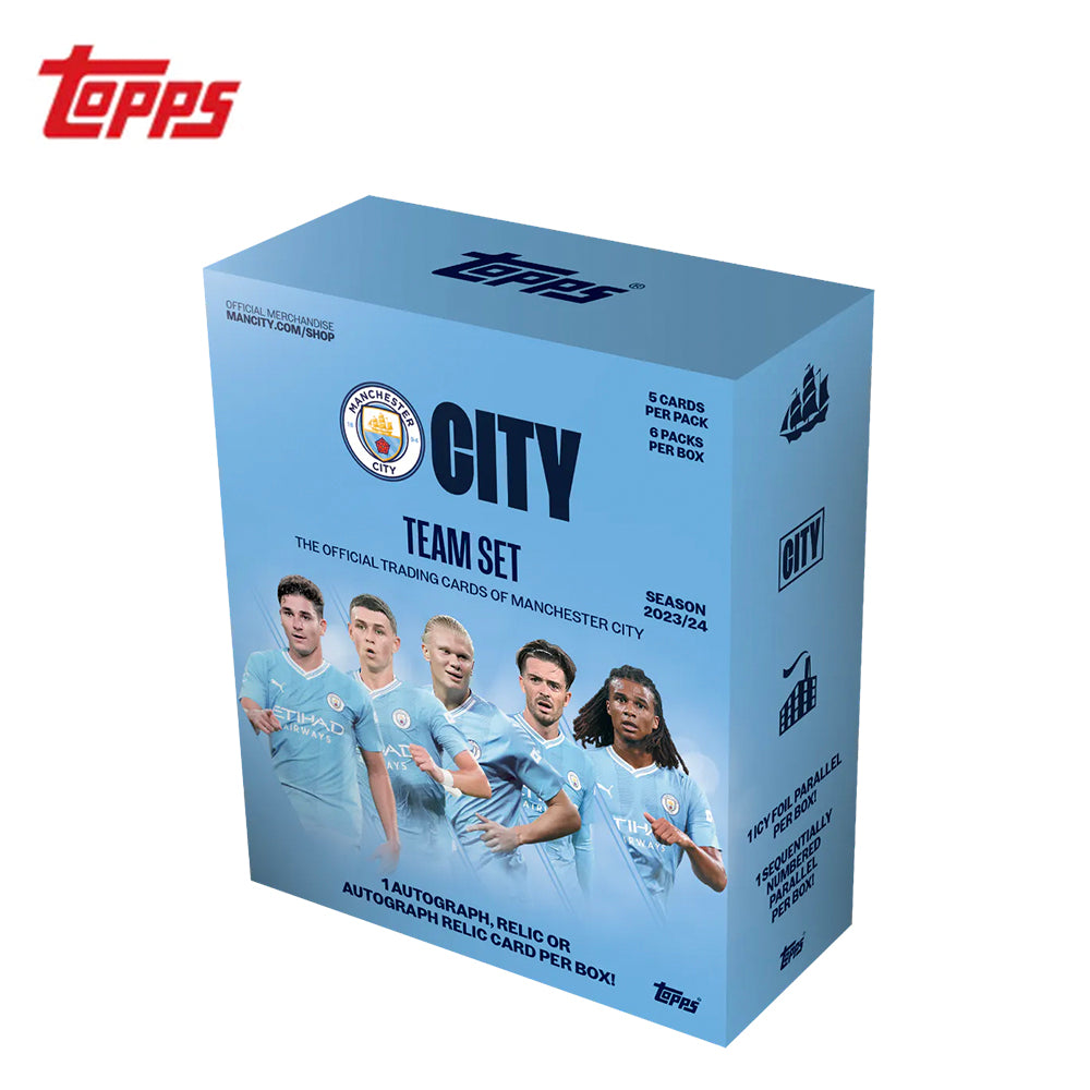 2023/24 Topps Manchester City Team Set