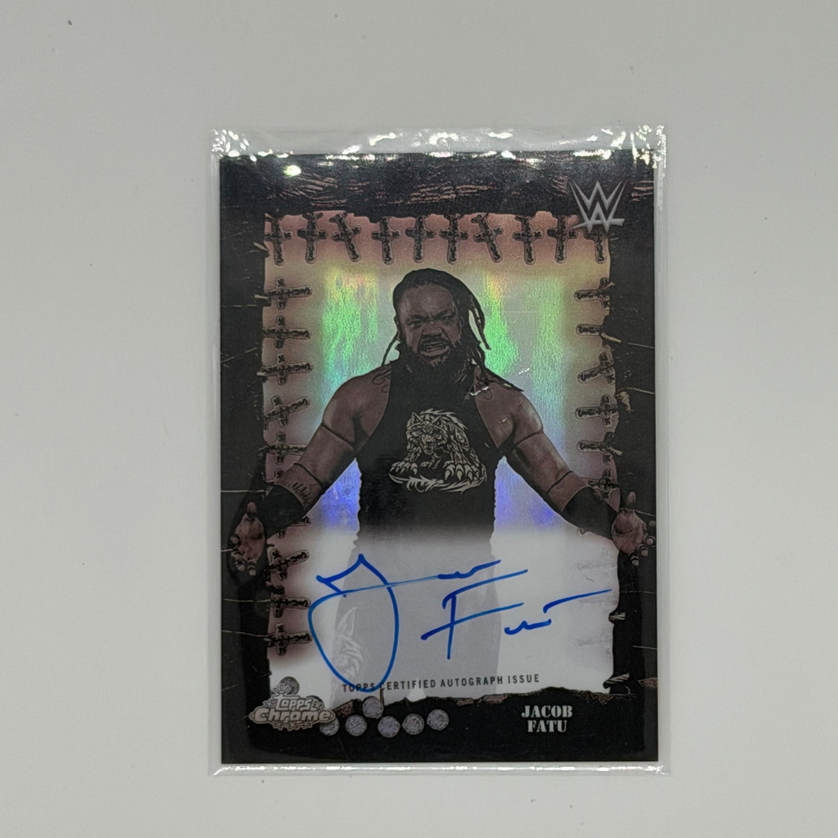 Jacob Fatu WWE Chrome Cactus Jack Auto
