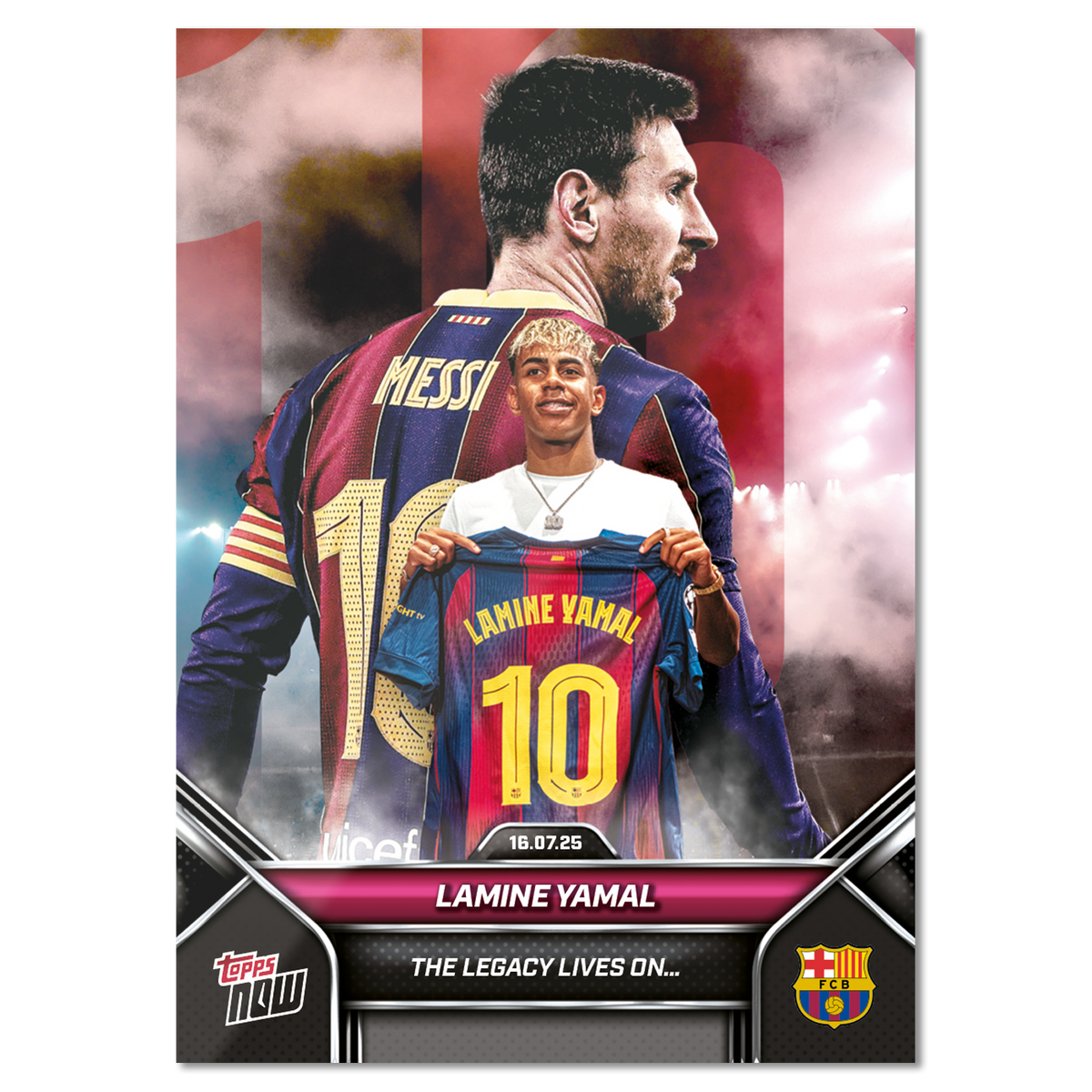 Lamine Yamal - 2025 FC Barcelona Topps NOW®