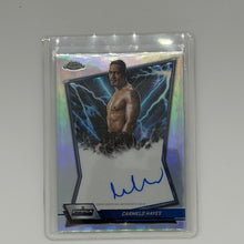 Carmelo Hayes Chrome WWE Smack Down Auto Refractor