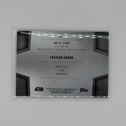 Missile as Cassian Andor Star Wars Masterwork Relic /25