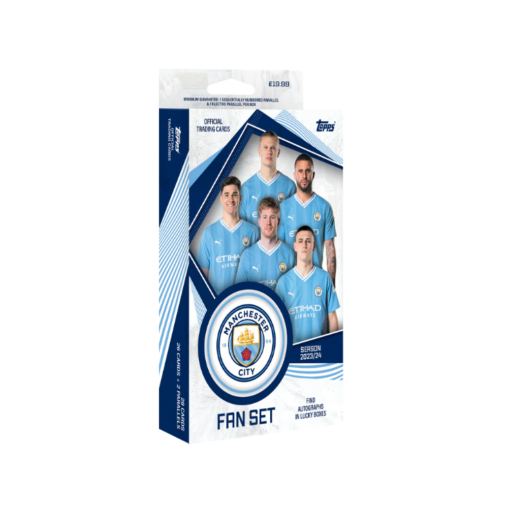 2023/24 Topps Manchester City Fan Set Box