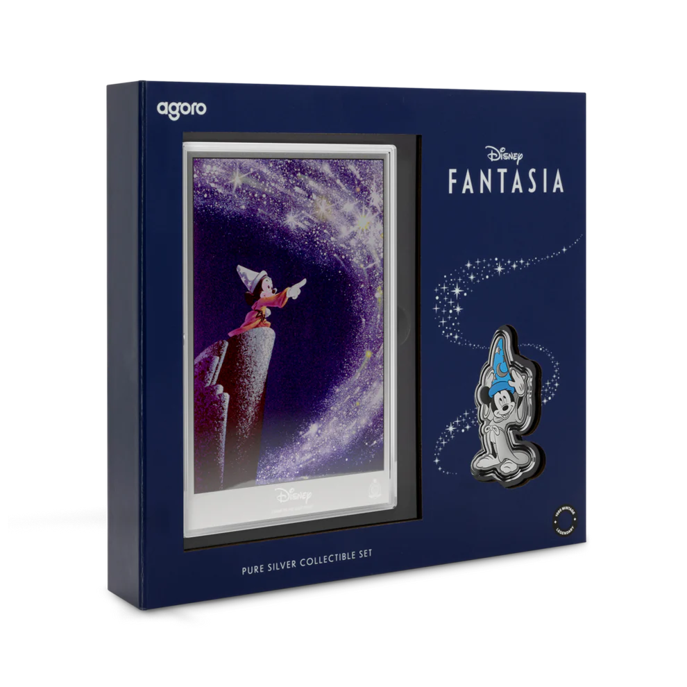 Agoro Disney - Fantasia 1oz Silver Coin + 5g Silver Foil