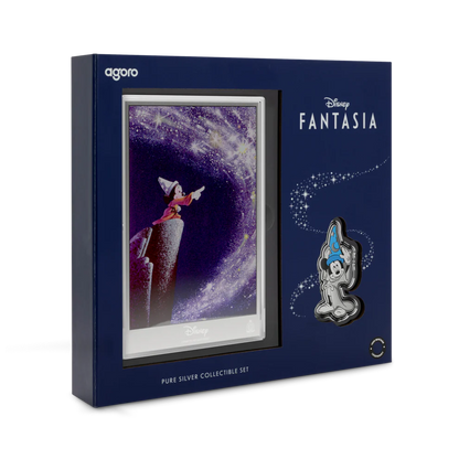 Agoro Disney - Fantasia 1oz Silver Coin + 5g Silver Foil