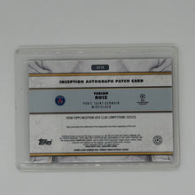 Fabian Ruiz Paris Saint Germain Topps Auto Relic Inception /75