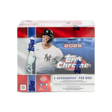 2026 Topps Chrome Baseball Hobby Jumbo Box