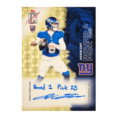 2025 Topps Signature Class Football Hobby Box