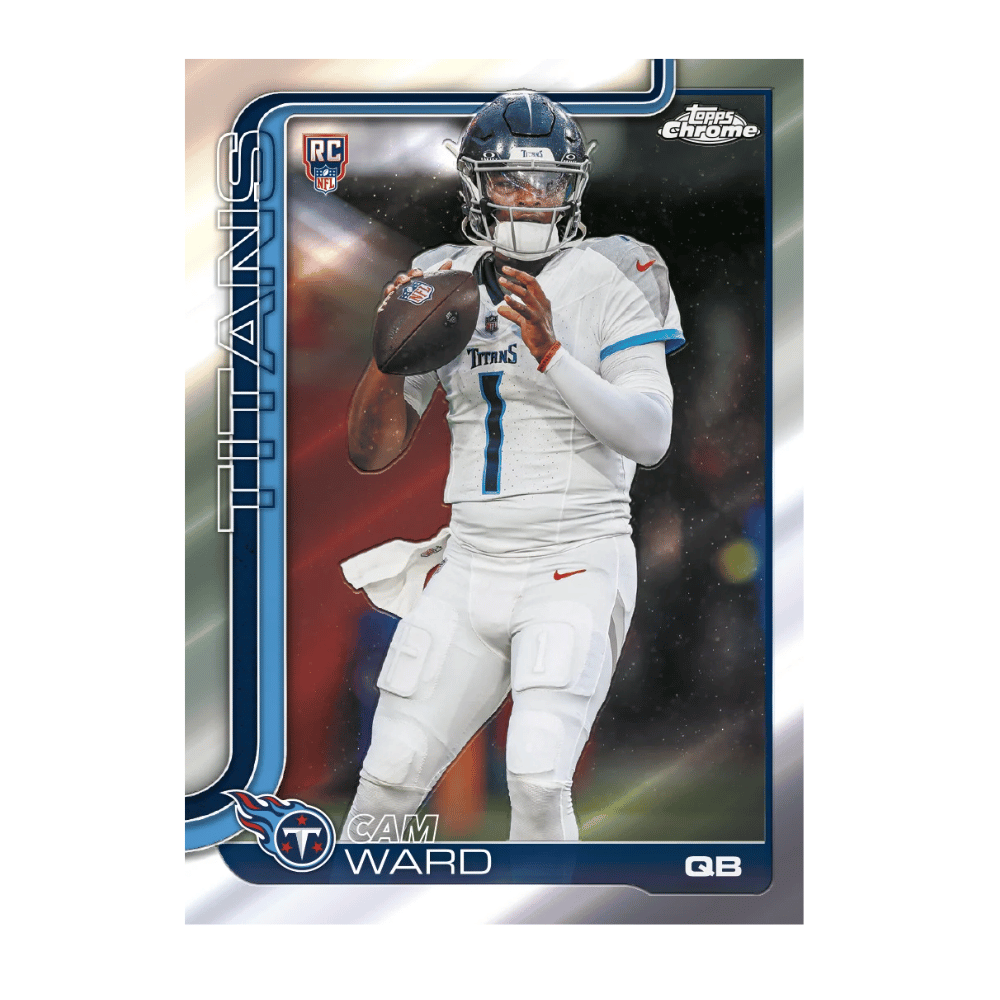 2025 Topps Chrome Football Value Box