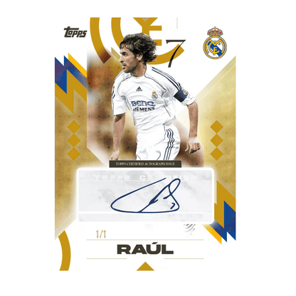 Topps Real Madrid Los Blancos 2025/26 Hobby Box