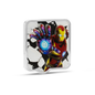 Agoro Marvel Iron Man 'ZAPT!' 2oz Silber Münze (Ultra High Relief)
