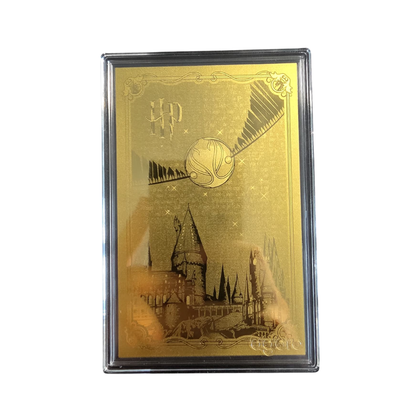 5g 999 Pures Gold Agoro Harry Potter 25 Years of Magic 8 Card Full Set Silver + Gold Cards 100/150