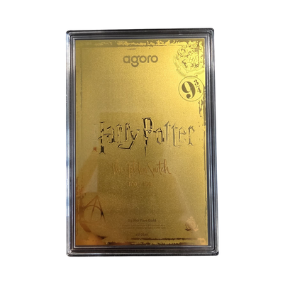 5g 999 Pures Gold Agoro Harry Potter 25 Years of Magic 8 Card Full Set Silver + Gold Cards 100/150