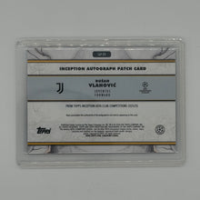 Dusan Vlahovic Juventus FC Soccer Topps 2025/26 Inception Auto /49