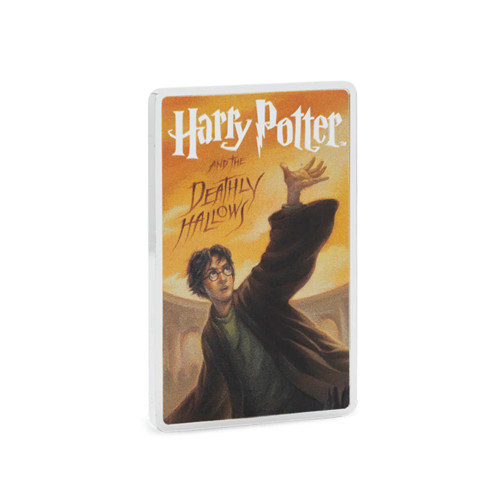 Agoro Harry Potter Book Covers: Harry Potter and the Deathly Hallows 2oz Silver