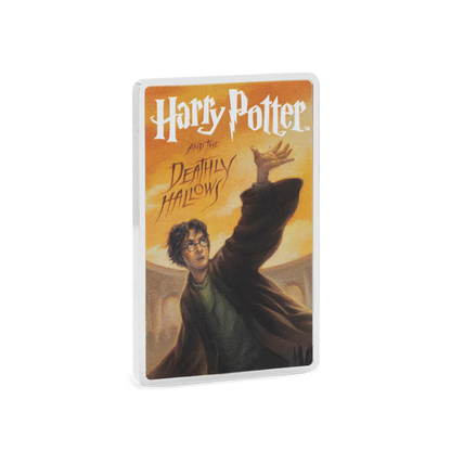 Agoro Harry Potter Book Covers: Harry Potter and the Deathly Hallows 2oz Silver