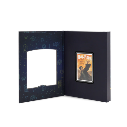 Agoro Harry Potter Book Covers: Harry Potter and the Deathly Hallows 2oz Silver