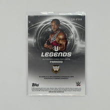 Faarooq Legends Universe Topps 2025 WWE Auto
