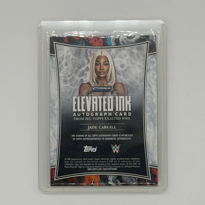 Jade Cargill Wrestling WWE Topps 2025 Elevated Ink Auto /99