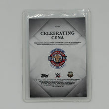John Cena Wrestling WWE Topps 2025 Celebrating Cena Auto /10