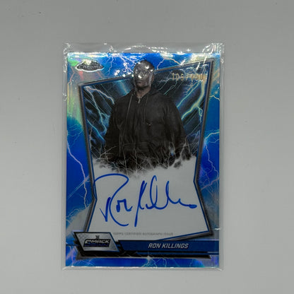 Ron Killings Smackdown Wrestling Topps 2026 Chrome WWE Auto /150