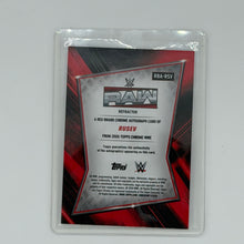 Rusev Raw Wrestling Topps 2026 Chrome WWE Auto