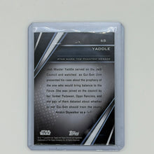 Yaddle Star Wars Topps 2026 Chrome Black /10