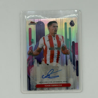 Yehor Yarmolyuk Brentford Premier League Soccer Topps 2026 Finest Auto