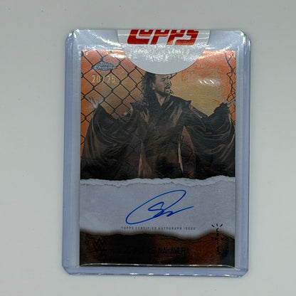Shinsuke Nakamura Wrestling Topps 2025 Chrome Astro Knights Auto /25