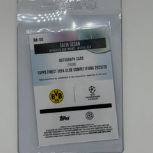 Salih Özcan Dortmund Champions League Soccer Topps 2026 Finest UEFA Auto /150