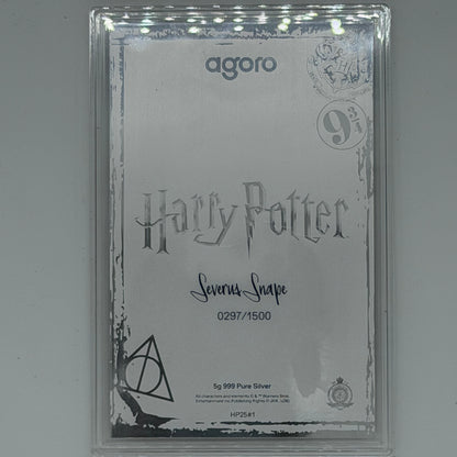 Severus Snape Harry Potter Agoro 5g 999 Pure Silver /1500