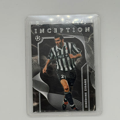 Zinedine Zidane Juventus Champions League Soccer Topps 2026 Inception