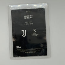 Zinedine Zidane Juventus Champions League Soccer Topps 2026 Inception