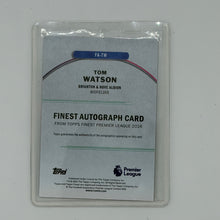 Tom Watson Brighton Premier League Soccer Topps 2026 Finest Premier League Auto /99