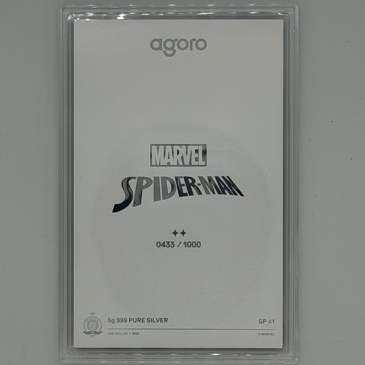 Spider-Man Agoro 2025 Marvel /1000