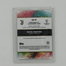 Pavel Nedved Juventus UEFA Soccer Topps 2024-25 Inception Star Quality Auto /25
